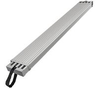 Planche d'échafaudage Télescopique en Aluminium-VEVOR-Planche d'extension avec Plate-forme Antidérapante