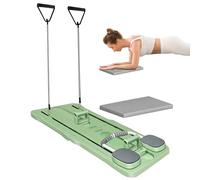 Planche d'Entraînement Abdominal Gainage,Set Reformer Pilates Sécurisé | Coussinets de Coude Épaissis Élargis Équipement de Fitness Stable pour Muscles du Dos Intérieur Extérieur Hommes