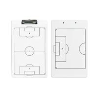 Planche d'entraînement de football effaçable à sec pour entraîneurs avec marqueur double face pour demi-courts, planche d'entraînement pour basket-ball