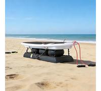 Planche dentraînement déquilibre Surf & Fitness, simulateur intérieur/extérieur le renforcement du tronc et lentraînement à la coordination, plateforme dentraînement à léquilibre