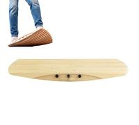 Planche d'équilibrage en bois - Entraîneur de force pour un meilleur équilibre, design à bascule à 360°, supporte jusqu'à 200 kg, idéal pour le surf, la neige, la simulation de skateboard, parfait