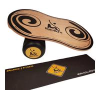 Planche d'équilibre avec tapis RollerBone Pro 1.0 Noir 74x41,5x3 cm