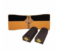 Planche d'équilibre + briques RollerBone Fitbone Marron 90x35x2,5 cm Unisex