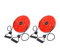 Planche d'équilibre de fitness Twister Magnet, disque de torsion de taille, rouge