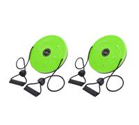 Planche d'équilibre de fitness Twister Magnet, disque de torsion de taille, vert