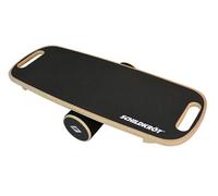 Planche d'équilibre en bois Noir et Beige