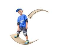 Planche d'équilibre et motricité enfant - planche d'équilibre en panneaux bois pin