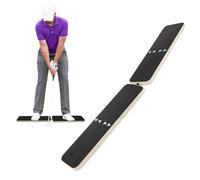 Planche d'Équilibre Golf | Aide d'Entraînement avec Planche de pour Déplacer Le Poids,Entraîneur Vitesse d'Élan Améliore Stabilité Débutants Sport Extérieur