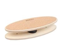 Planche d'équilibre Pedalo Whirligig with cork coating Beige 35x12x7 cm
