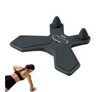 Planche d'équilibre - Poignée amovible à inclinaison 360° avec support pour téléphone,planche de gainage pour renforcement musculaire - pour usage maison ou bureau, entraînement complet du corps, abdo