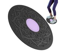 Planche d'Équilibre pour Adultes, Antidérapante avec Points de Massage Intégrés Rotation 360° Multifonction Entraînement du Core et Amélioration l'Équilibre Fournitures Fitness