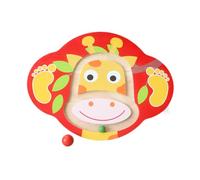 Planche d'équilibre pour enfants avec balles, équipement multifonction pour entraînement de base, planche d'équilibre pour gym, entraînement, fitness, maison - Girafe