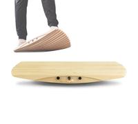 Planche d'équilibre pour entraînement de base et renforcement de la cheville, planche à bascule pour bureau debout, idéale pour le surf, le ski et la simulation de skateboard