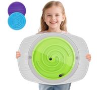 Planche d'équilibre pour entraînement sensoriel des enfants - Planche d'équilibre de 50,8 cm pour développer la coordination et réduire le temps d'écran - 3 niveaux de difficulté pour plus de plaisir