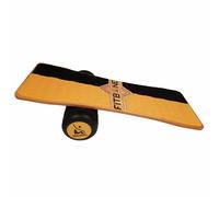Planche d'équilibre + rouleau RollerBone Fitbone + Pro Marron 90x35x2,5 cm Unisex