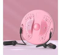 Planche d'équilibre Twist Waist Disc avec cordon de serrage - Disque de torsion pour façonner le corps - Plateau tournant de fitness pour entraînement à domicile, plaque de remuement de la taille avec