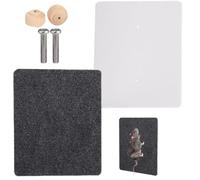 Planche d'escalade Sugar Glider - Tapis de jeu durable qui ne perd pas ses poils | Enrichissement de cage pour petits animaux, jouet d'escalade mural et de meubles, solution d'exercice pour animaux de