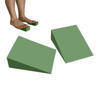 Planche d'étirement de mollet inclinée, légère et portable, antidérapante, talon surélevé - Accessoire d'entraînement durable à domicile pour fitness, pompes, haltérophilie, yoga, entraînement des