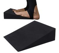 Planche d'étirement de mollet inclinée - Planche extensible inclinée, plateforme d'étirement des jambes, bloc de cale léger, angle du pied antidérapant renforcé, solide et équilibré | Idéal pour les