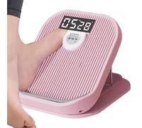 Planche d'étirement des jambes, rampe réglable pour mollets, pédale d'équilibre d'exercice portable, 16 niveaux d'inclinaison pour l'étirement, la flexibilité, l'entraînement en force, la salle de