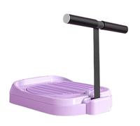 Planche d'étirement du mollet - Planche inclinée pour étirement du mollet - Cheville extensible - Repose-pieds multifonction - Antidérapante - Pliable - 9 modes - Inclinaison réglable - Planche