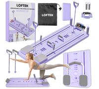 Planche d'exercice multifonctionnelle 10 en 1 Pilates Reformer avec poignées pou