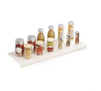 Planche d'extension de fenêtre avec support magnétique puissant pour étagère de cuisine - Solution d'espace extensible (50 x 20 cm)