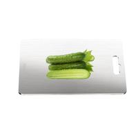 Planche en acier inoxydable - Tapis double face, niveau très résistant | Ensemble de préparation de cuisine antidérapant, parfait pour le début des repas culinaires pour la préparation de la viande