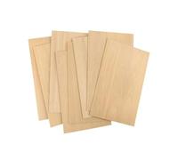 Planche En Bois Brut Feuilles de bois balsa for loisirs créatifs et projets bricolage : accessoires en, planches légères fines non finies for la découpe gravure