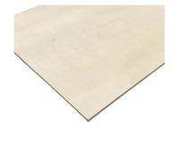 Planche En Bois Brut Planche de tilleul brute, feuille massive, idéale for le modélisme, la fabrication jouets, sculpture tiroirs, découpe laser et gravure(3.0mm,300mmx300mm 3PCS)