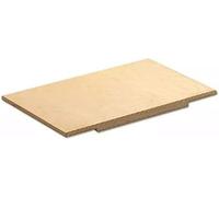 Planche en bois de sapin : planche à pâte à pétrir - pour le traitement des pâtes et préparer du pain pizza et des gâteaux de manière facile et pratique (50 x 30 cm)