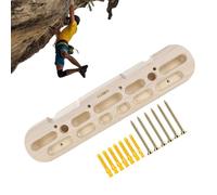 Planche en bois - Entraînement mural intérieur, cadre de doigt compact, panneau de préhension monté sur porte | Développement professionnel des compétences pour la maison, le balcon, le parc