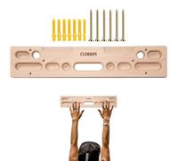 Planche en bois - Porte d'entraînement Finger Rock haute performance, légère, station suspendue, cadre de poignée d'escalade | Multifonction extérieur intérieur durable