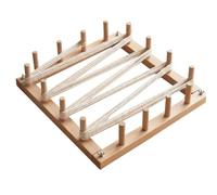Planche en bois pour fabriquer des outils de bricolage pour projets | métier à tisser avec cadre en bois pour adultes femmes hommes amateurs de bricolage châle