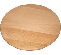 Planche en bois ronde Plateau tournant Plateau de service tournant en bois 35 cm