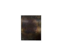 Planche en métal marron antique, à fixer, finition vieillie - House Doctor, Nema - 40x1x50 cm