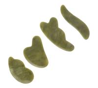 Planche En Pierre De Jade Naturelle, Masseur De Peau, Massage Du Visage, Soulagement De La Douleur, Grattoir De Peau, Soins De Santé En Vogue