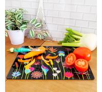Planche en verre noir