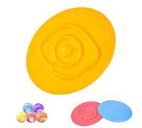 Planche Equilibre Enfant Plastique, Sensory Training Home Toy avec Cinq Balles pour DéVelopper la Patience et la Concentration des Enfants Sensory Training Toy