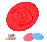 Planche Equilibre Enfant Plastique, Sensory Training Home Toy avec Cinq Balles pour DéVelopper la Patience et la Concentration des Enfants Sensory Training Toy
