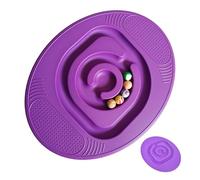 Planche éQuilibre Montessori, Boule et Labyrinthe IntéGréS pour DéVelopper Un Sens de L'éQuilibre et de la Concentration Chez Les Enfants, Convient Aux Enfants de Plus de 3 Ans