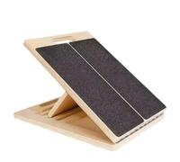 Planche Étirement Mollet Pédales en bois Yoga debout de remise forme massif | Pilates Stretching Rééducation Ajustement des mollets