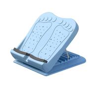 Planche Extensible Pour Mollet Planche d'inclinaison de jambe droite réglable, façonnage des jambes, étirement mollets, planche d'étirement, diagonale pliable(Blue)