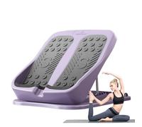 Planche extensible pour quoi - Inclinaison réglable de 40 cm, plate-forme d'entraînement pliable portable | Civière pour les voyages à la maison Hôtel Fitness Étirement des jambes routine