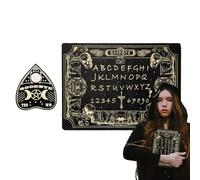 Planche fantôme | Décorations rétro en bois | Jeu de société de divination | Pour adolescents, étudiants, maison, salon, Halloween, fête de vacances