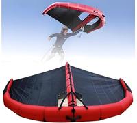 Planche gonflable Hydrofoil avec voile portative et aile de kitesurf pour sports nautiques et kitesurf