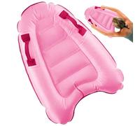 Planche Gonflable Piscine, Shyllin 75 * 54.5 CM Planche Natation Adulte, Adéquation Toboggan Gonflable Piscine Pliable (Rose)