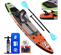 Planche gonflable Stand up Paddle Gonflable - DURAERO - 330 x 76 x 15 cm - Rouge - Blanc - Rot
