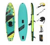 Planche gonflable WindSUP Hydro-Force Freesoul Tech 11'2"" - Vert-jaune - Stand up paddle - Mixte