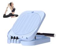 Planche inclinée, cale extensible réglable pour la cheville, repose-pieds multifonction avec design antidérapant, 9 modes pour genou, talon et pieds, 27,6 x 43 x 8 cm, violet, bleu